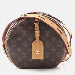 Louis Vuitton: Коричневая сумка 