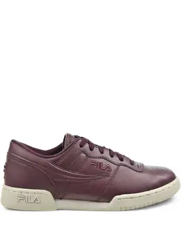 Fila: Бордовые кроссовки  Original Fitness