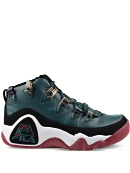 Fila: Зелёные кроссовки 