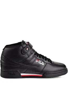 Fila: Чёрные кроссовки 