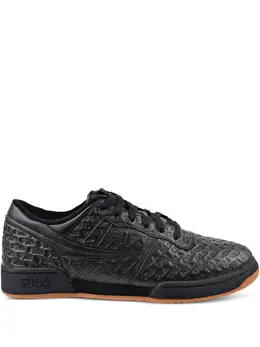 Fila: Чёрные кроссовки  Original Fitness