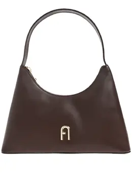 Furla: Коричневая сумка 