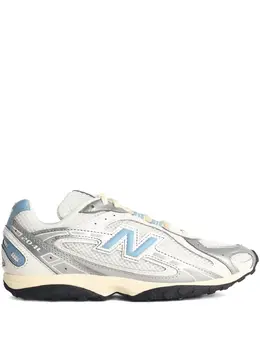 New Balance: Белые кроссовки 