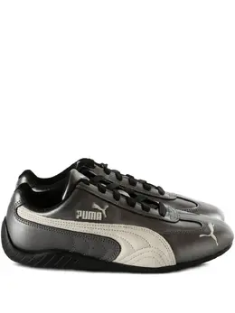 PUMA: Тёмные кроссовки 