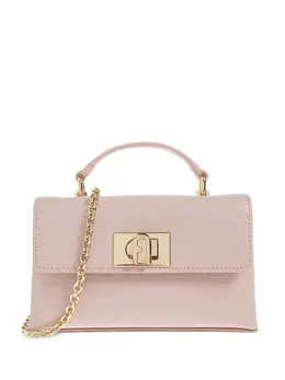 Furla: Розовая сумка-шоппер  1927 Mini