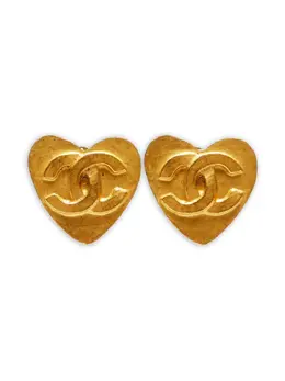 CHANEL Pre-Owned: Серьги 