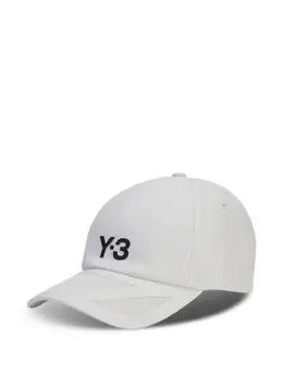 Y-3: Белая кепка 
