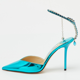 Jimmy Choo: Голубые туфли  Saeda