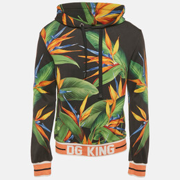 Dolce & Gabbana: Чёрный свитшот  Bird of Paradise