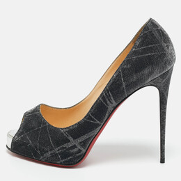 Christian Louboutin: Чорні босоніжки 