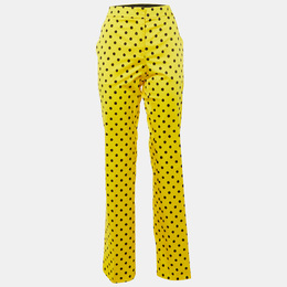 Moschino Couture: Жёлтые брюки 