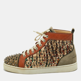 Christian Louboutin: Многоцветные кроссовки 