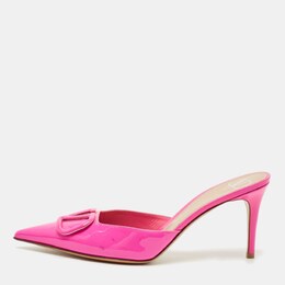 Valentino: Розовые сабо  VLogo Signature
