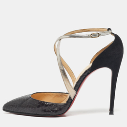 Christian Louboutin: Чёрные сандалии 