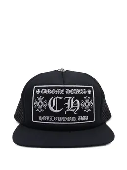 Chrome Hearts: Чёрная кепка 