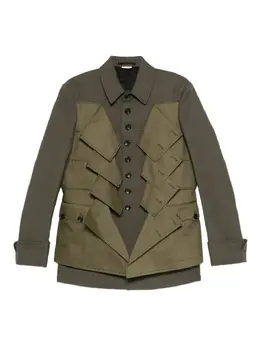 Comme Des Garçons Shirt: Куртка из шерсти 
