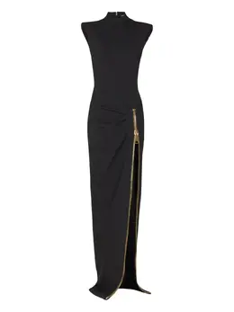Balmain: Длинное платье 