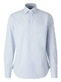 Canali: Рубашка в полоску 