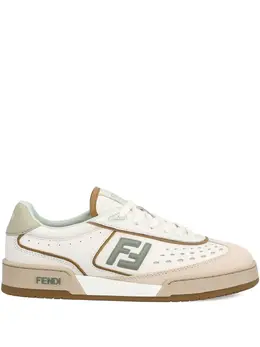 FENDI: Белые кроссовки  FF