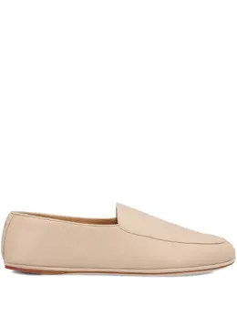 Loro Piana: Бежевые лоферы 