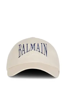 Balmain: Белая кепка 