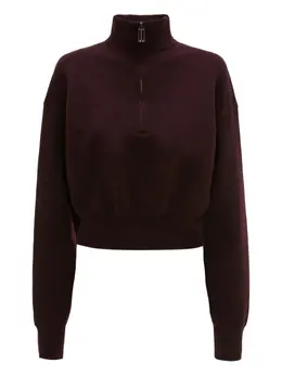 Victoria Beckham: Красный свитер 