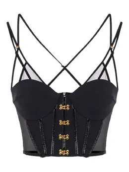 Elisabetta Franchi: Чёрный корсет 
