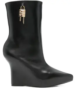 Givenchy Pre-Owned: Чёрные ботинки 
