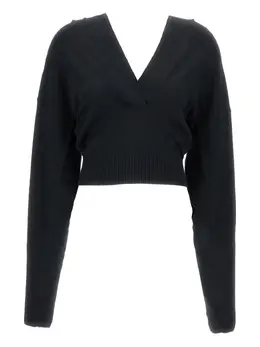 Stella McCartney: Чёрный свитер 