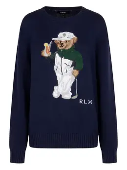 Polo Ralph Lauren: Синий свитер 