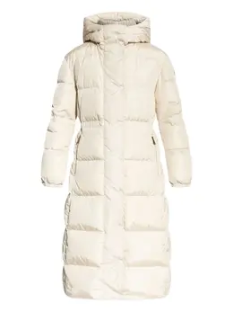 Moncler: Пальто с капюшоном 