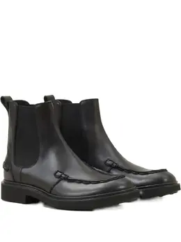 Tod's: Чёрные ботинки 