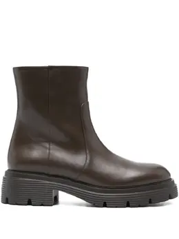 Stuart Weitzman: Коричневые ботинки 