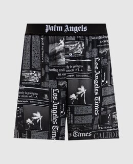 Palm Angels: Чорні шорти 