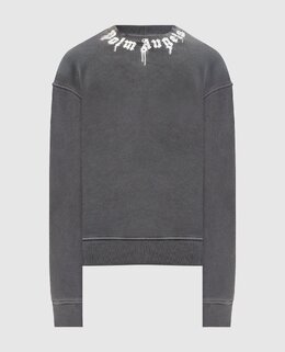 Palm Angels: Сірі світшоти 
