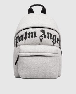 Palm Angels: Сірі рюкзаки 