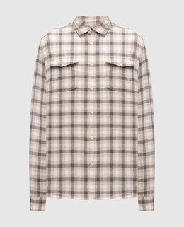 Woolrich: Бежевая рубашка 