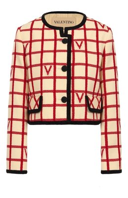 Valentino: Жакет из шерсти 