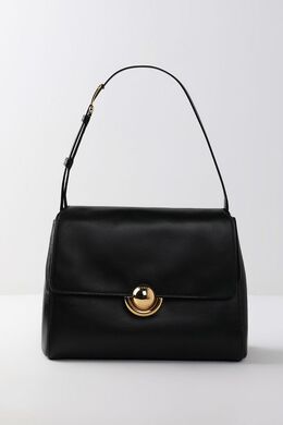 Furla: Чёрная сумка 