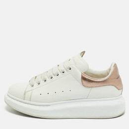 Alexander McQueen: Белые кроссовки  Oversized