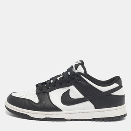 Nike: Чёрные кроссовки  Dunk Low Retro