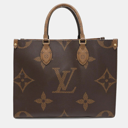 Louis Vuitton: Красная сумка-шоппер 