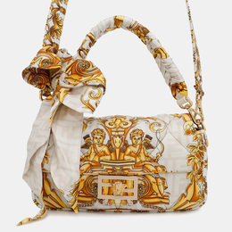 Fendi: Жёлтая сумка 