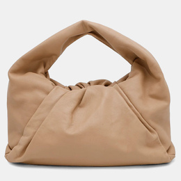 Bottega Veneta: Бежеві сумки 