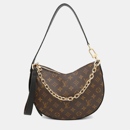 Louis Vuitton: Коричневая сумка 