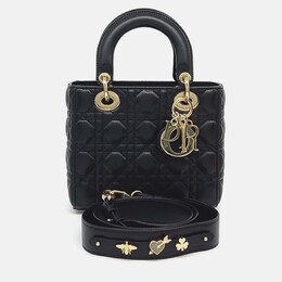 Dior: Чёрная сумка 