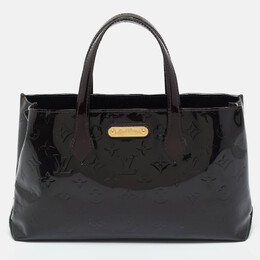 Louis Vuitton: Бордовая сумка 