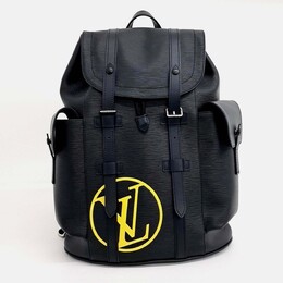 Louis Vuitton: Чорні рюкзаки  Épi