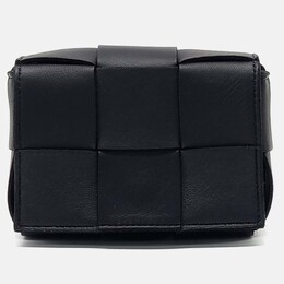 Bottega Veneta: Чёрная сумка  Candy Cassette