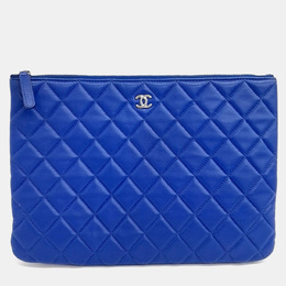 Chanel: Голубой клатч 